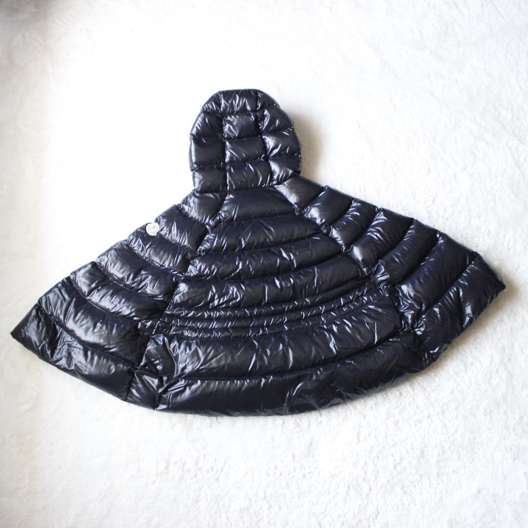 MONCLER 黒 ポンチョ Sサイズ