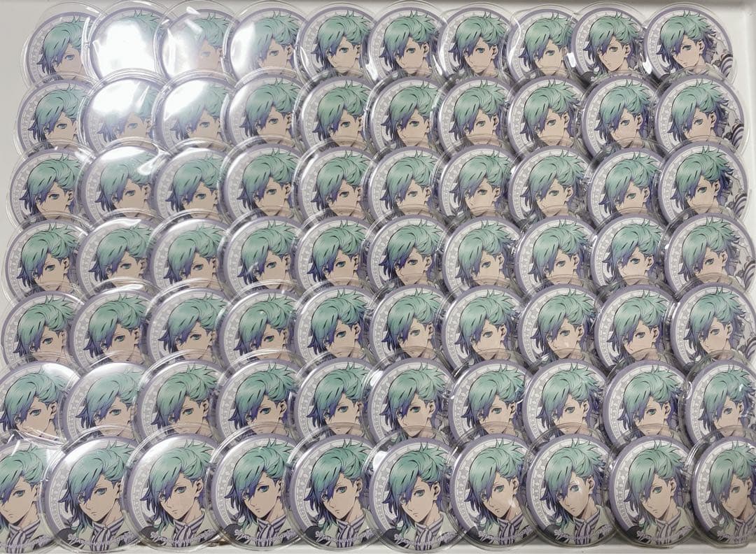 うたプリ　美風藍　フラワー　缶バッジ うたの☆プリンスさまっ♪ BIGホログラム缶バッジ Floral Harmony Ver