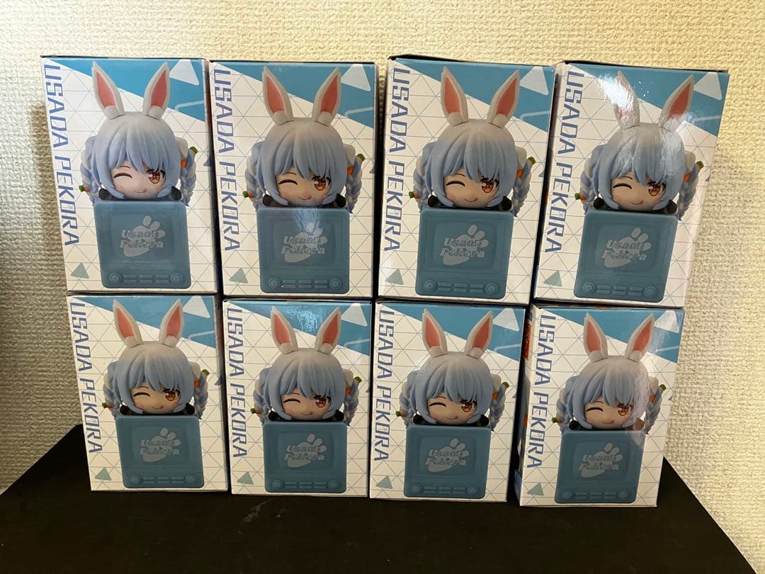 ホロライブ ひっかけフィギュア 兎田ぺこら 8体セット