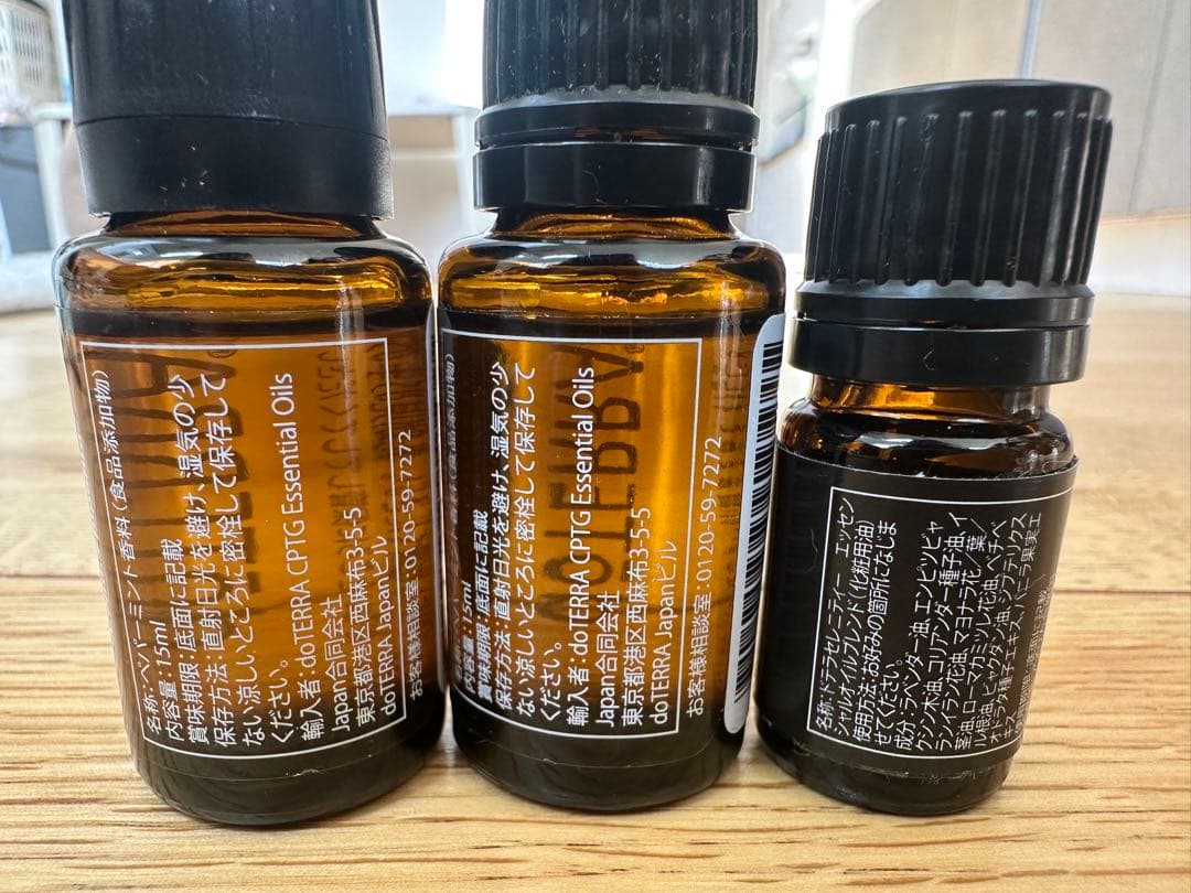 doTERRA ペパーミント15ml×2本、セレニティ5ml×1本 計3本セット - メルカリ