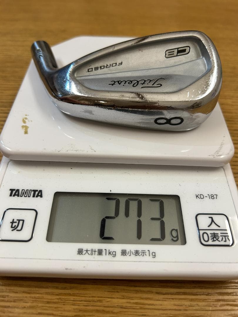 Titleist アイアンセット 718CBヘッドのみ P-4I 7個 - メルカリ