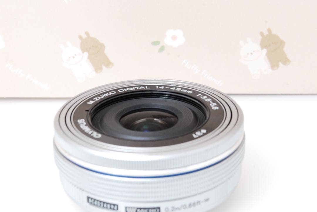 OLYMPUS 電動パンケーキレンズ M.ZUIKO 14-42mm シルバー オリンパス