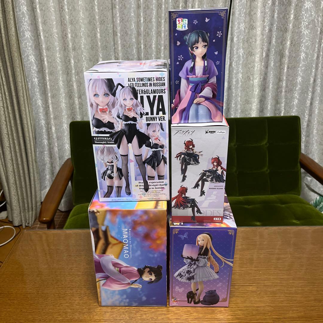 美少女フィギュア 5点セット まとめ売り - メルカリ
