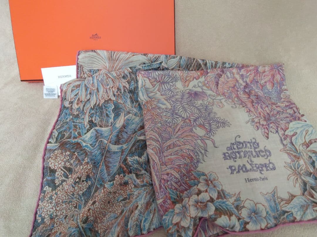 【12/8まで15%引き】Hermès 《パレルモ植物園にて》 カシシル140