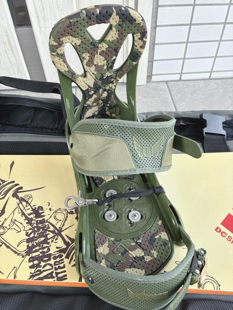 ⭐️ケース付⭐️BURTON×SIMS シムス スノーボードセット 153cm