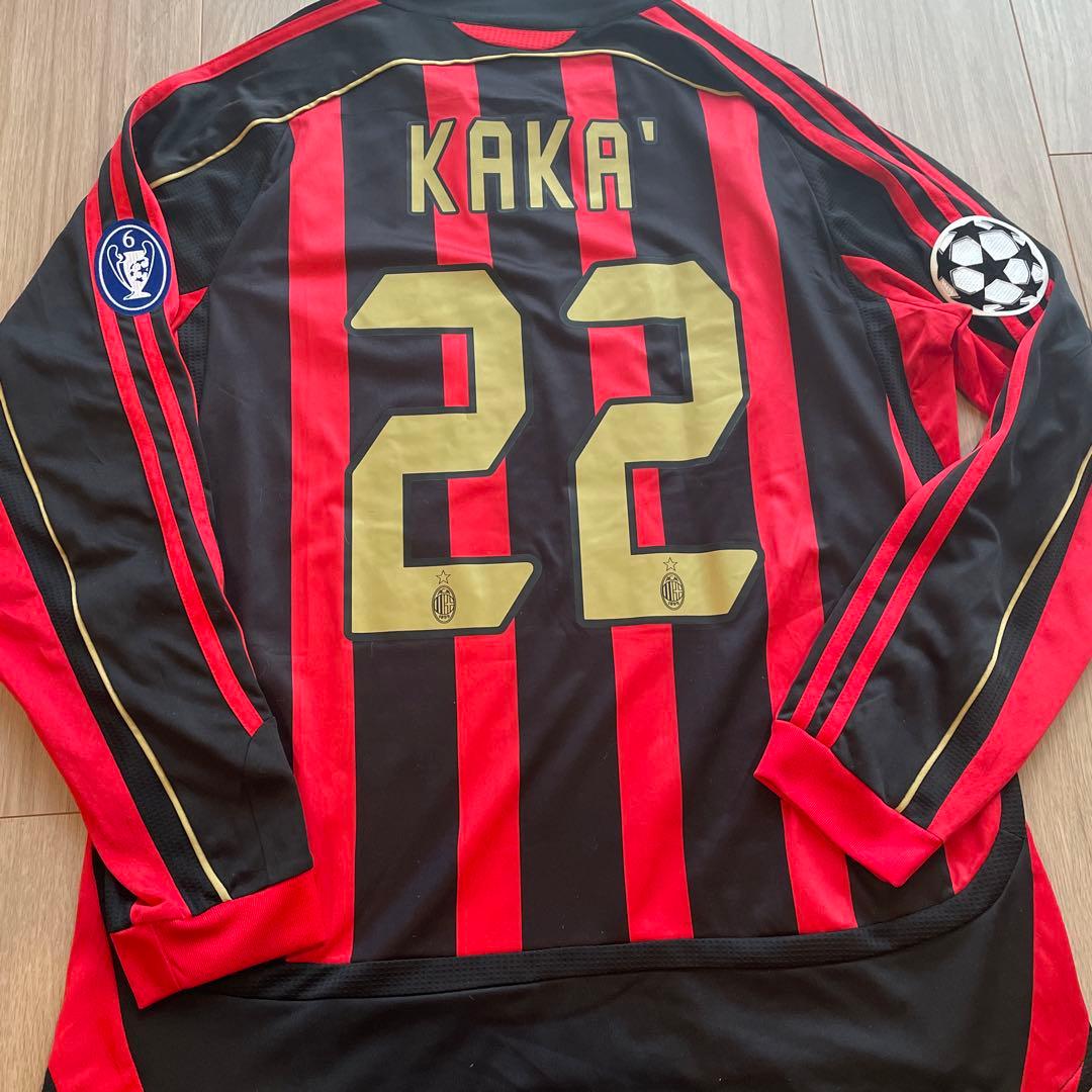06-07 ACミラン カカ 長袖 ユニフォーム アディダス L - メルカリ