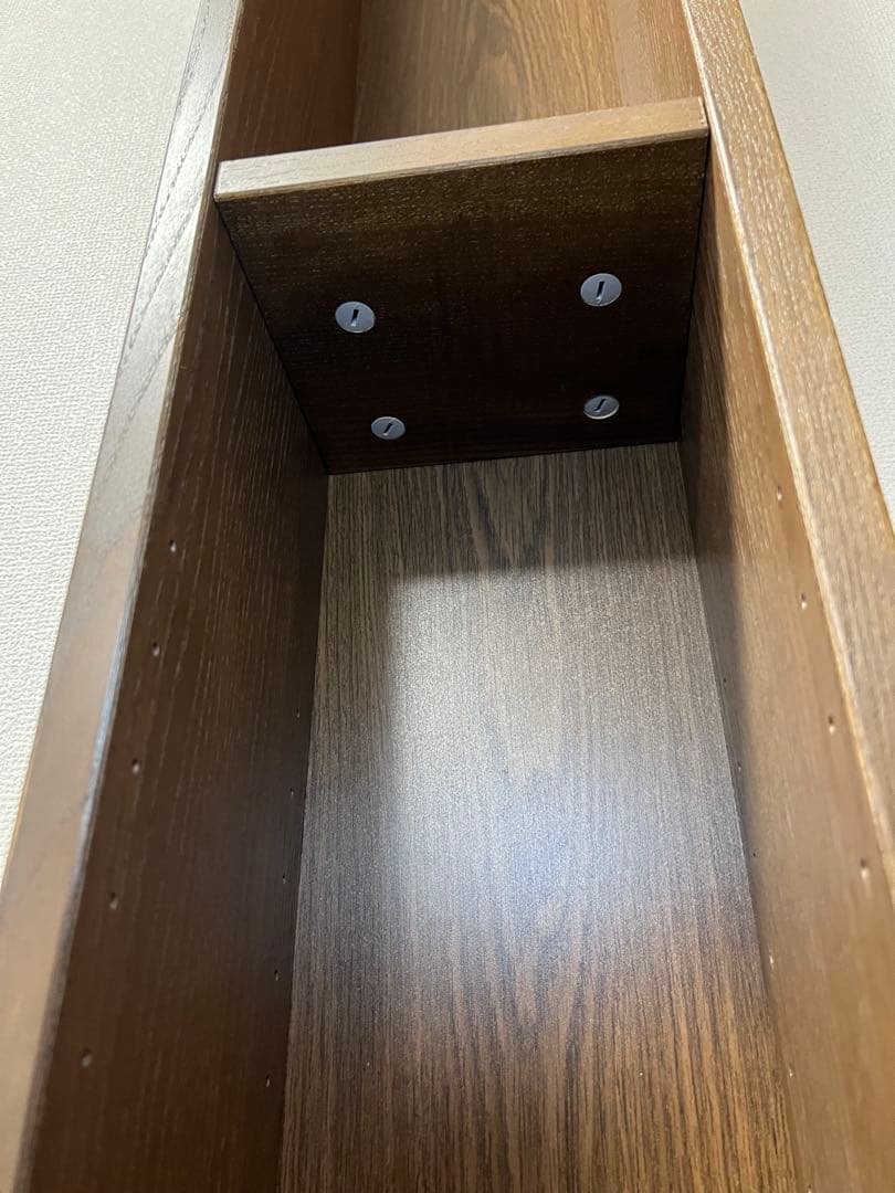 IKEA GNEDBY グネドビー ブラウン 棚 CDラック DVD収納 スリム - メルカリ