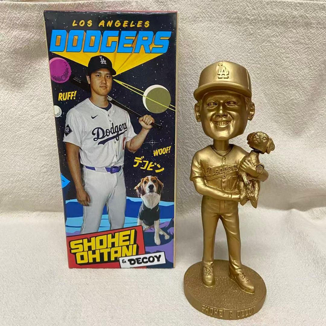 金色 大谷翔平 デコピン バブルヘッド 来場者限定 スタジアム配布