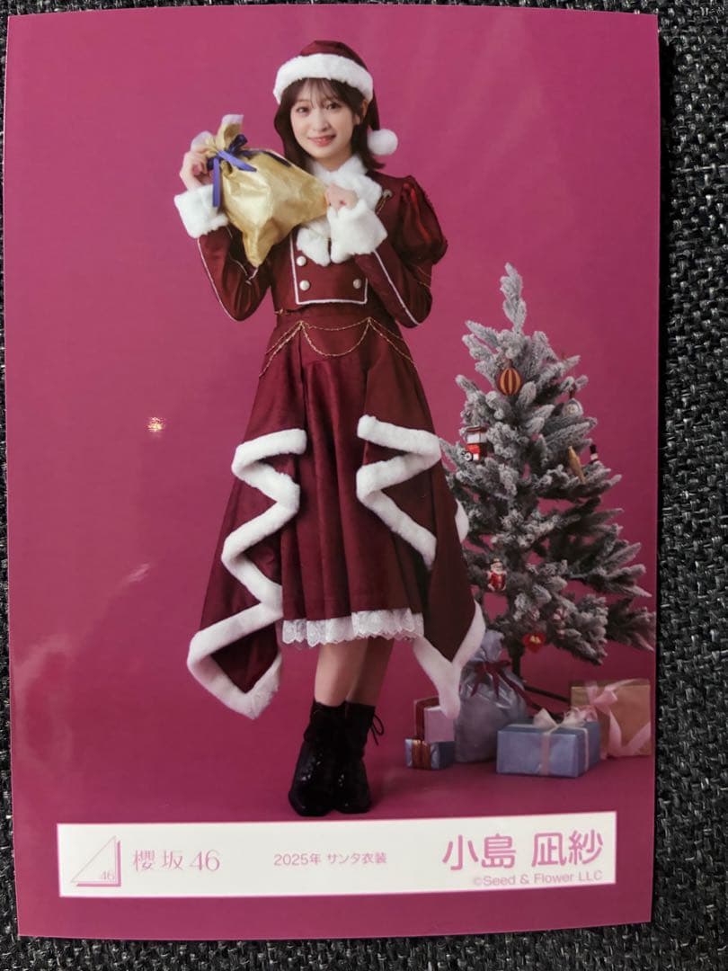 櫻坂46 小島凪紗 生写真 2025年サンタ衣装 - メルカリ