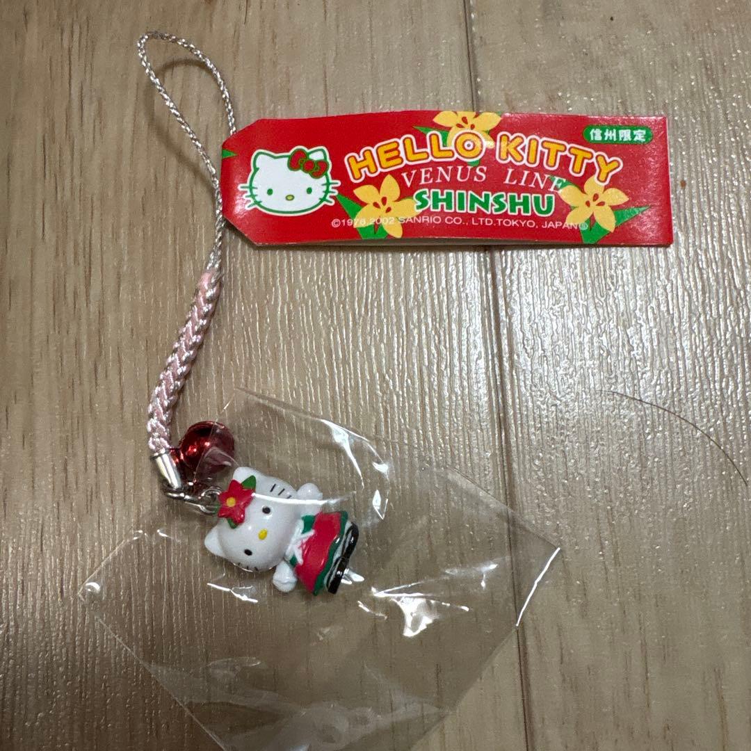 ご当地キティ 根付ストラップ 信州 ヴィーナスライン - メルカリ