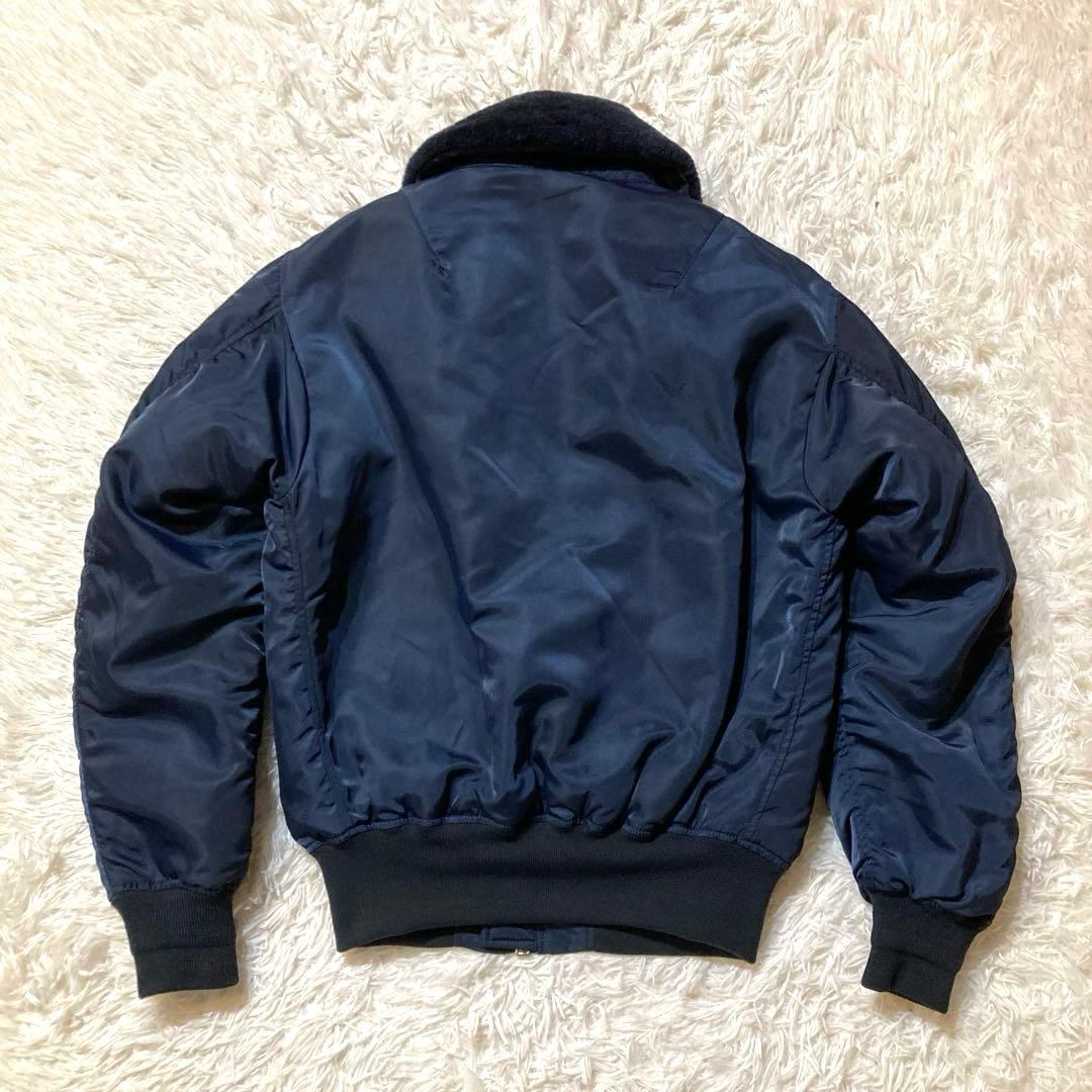 人気・希少XL】HOUSTON B-15C ネイビー × ネイビームートン - メルカリ