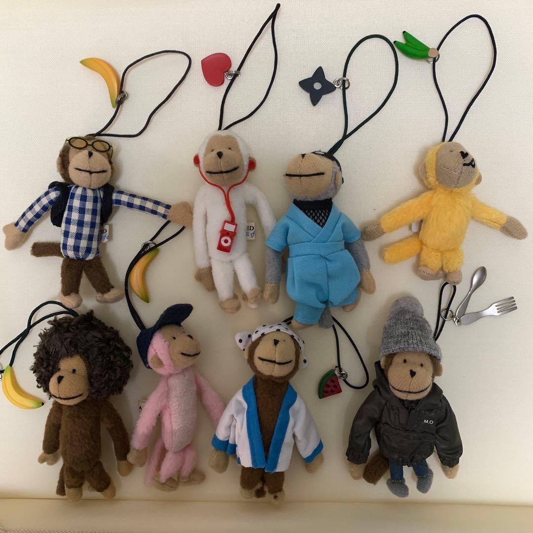 UNITED ARROWS　モンキーストラップ UAモンキー 8点 UA モンキー＆ショッパー キーチャーム