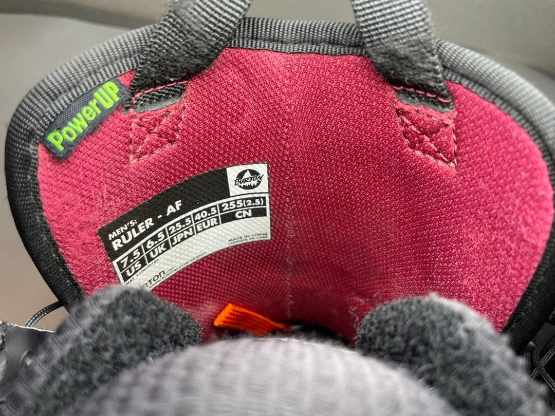 スノーボードブーツ BURTON RULER 25.5cm バートン ルーラー