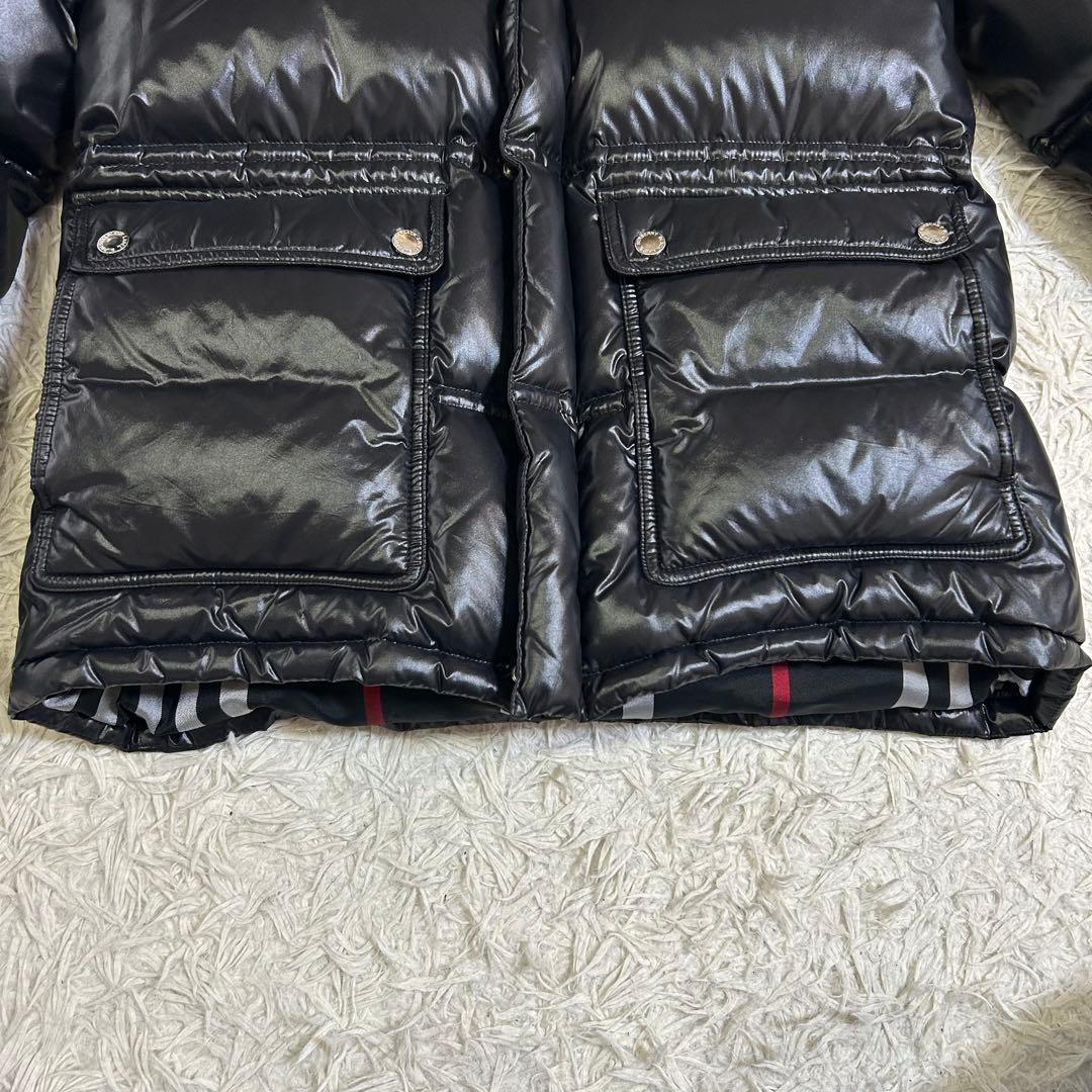 美品 松本潤着用 バーバリーブラックレーベル ダウンジャケット 6way L