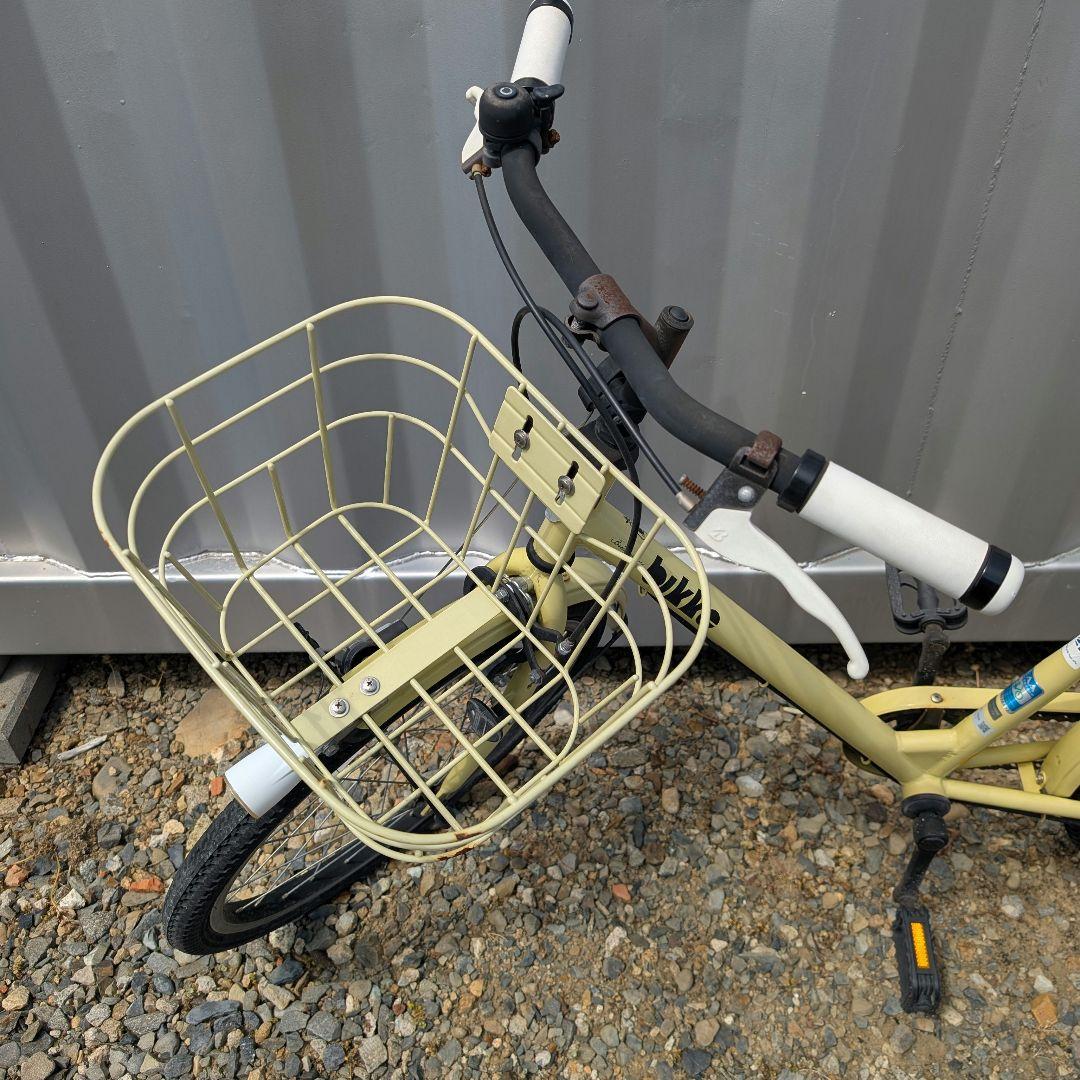 ブリヂストン bikke 22インチ 子供用 自転車 イエロー ビッケ - メルカリ