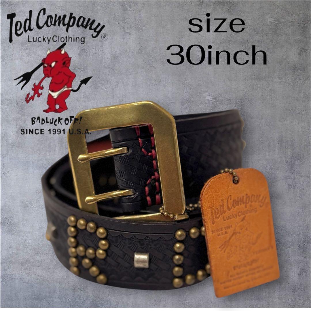 Ted Company スタッズレザーベルト 30inch タグ付き　当日発送 楽天市場】テッドマン スタッズベルト TDSB-700 TEDMAN メンズ