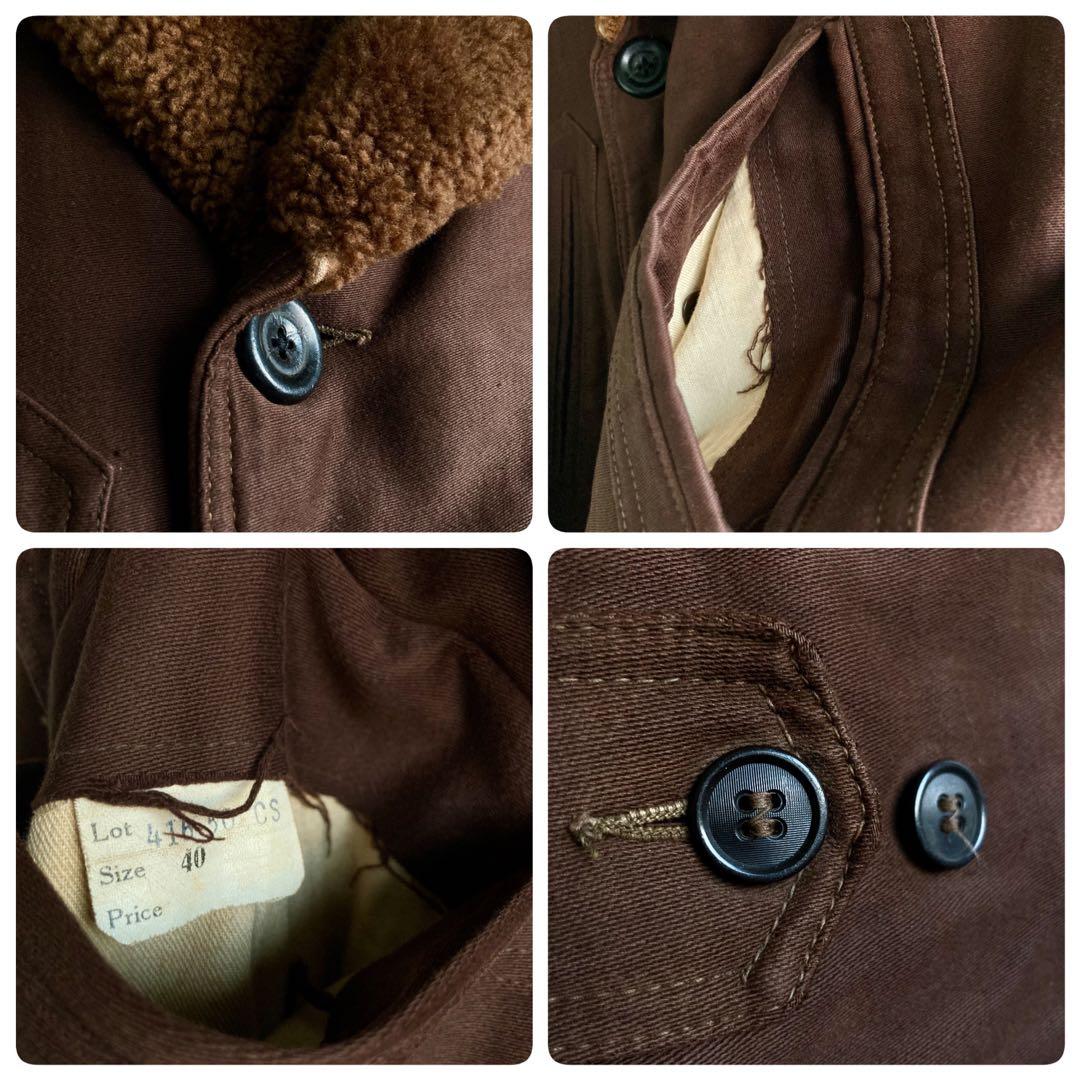 ジャケット・アウター 30s US Vintage Mackinaw Coat \"Moleskin\"