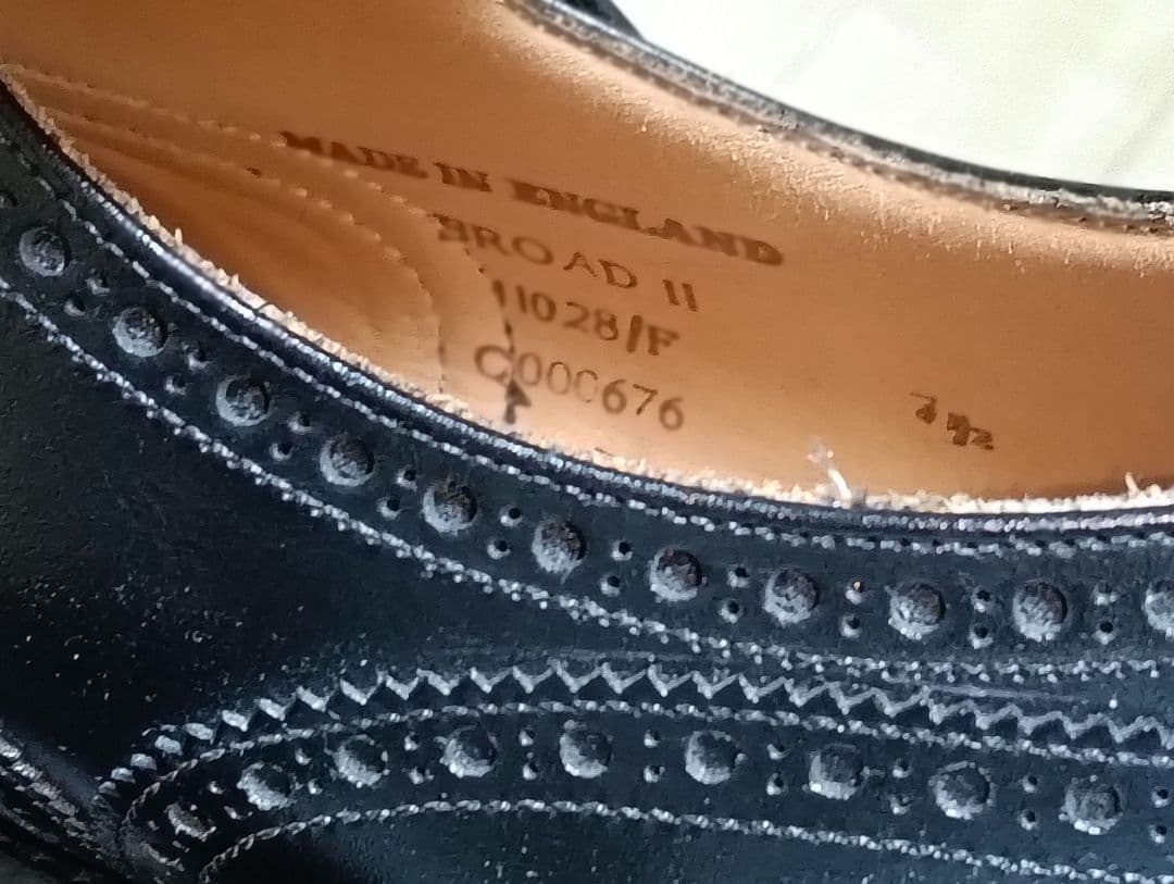 JOSEPH CHEANEYフルブローグBROADⅡ - メルカリ