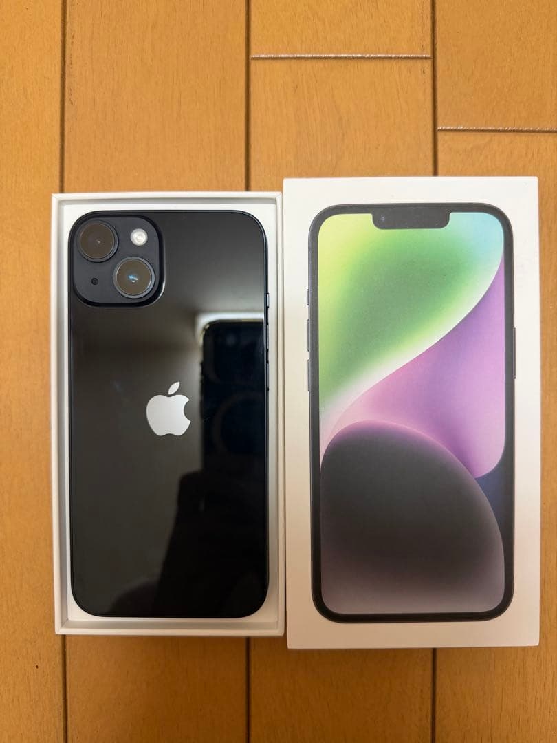 Apple iPhone 14 ミッドナイト 6.1インチ 本体 128GB - メルカリ