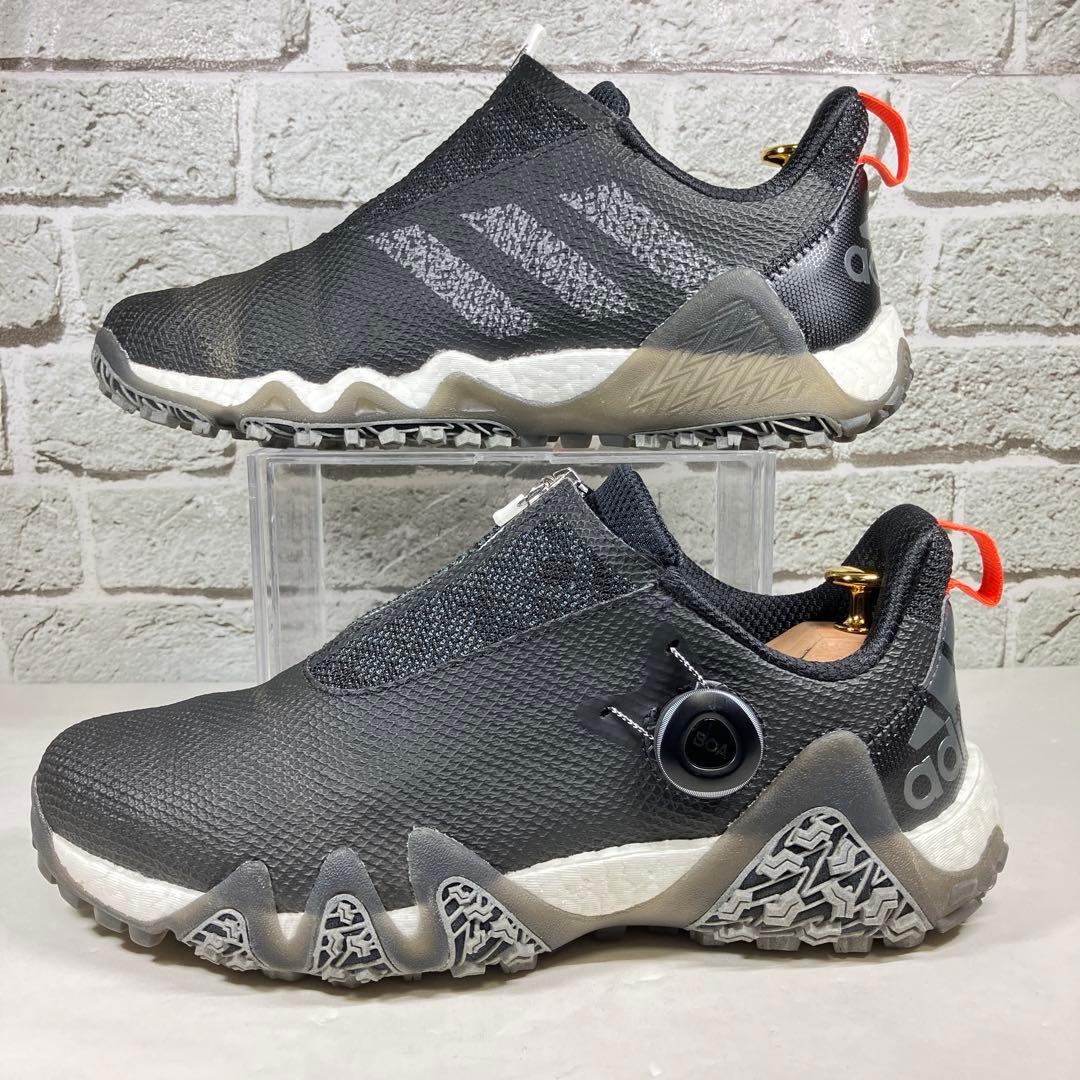 【美品】adidas ゴルフ コードカオス22 ボア スパイクレス 26.5cm