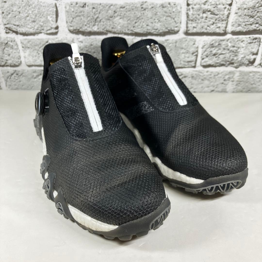 【美品】adidas ゴルフ コードカオス22 ボア スパイクレス 26.5cm