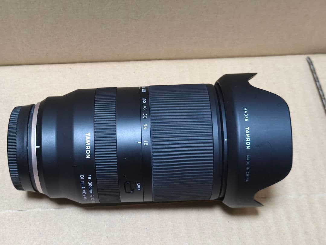 レンズ(ズーム) TAMRON 18-300mm F/3.5-6.3 Di III-A VCVXD