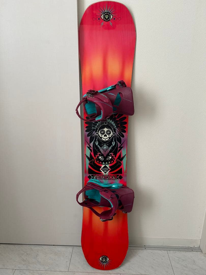 SALOMON GYPSY 143cm ビンディング、カバーセット - メルカリ
