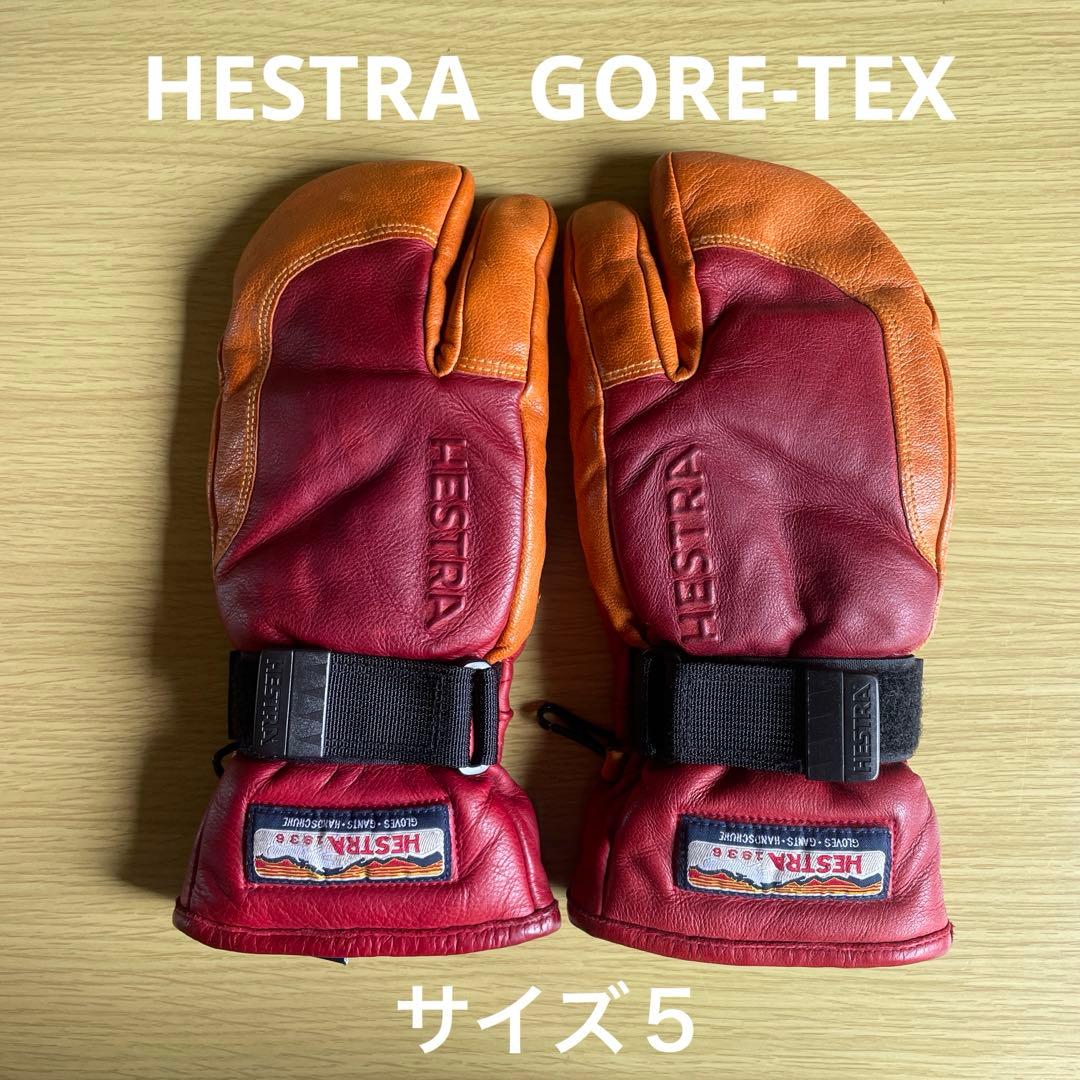 HESTRA GORE-TEX サイズ5 レディース Hestra Army Leather Gore-Tex Gloves | SkatePro