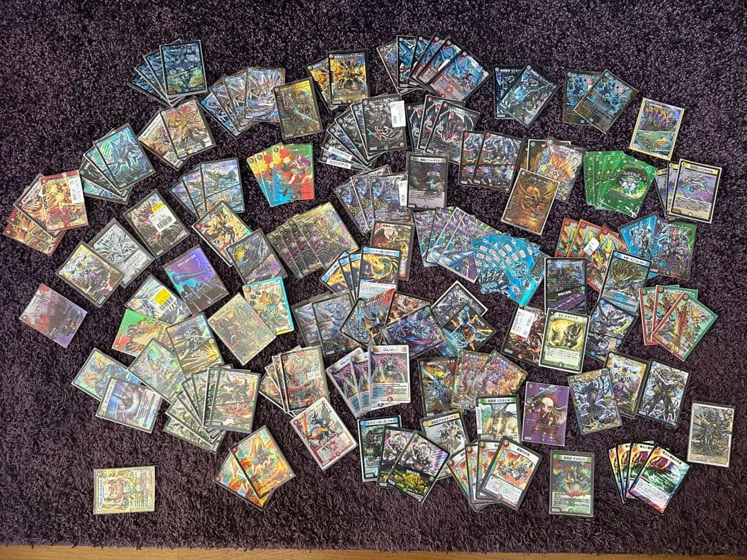 デュエルマスターズ引退品デッキ11個+カスタムパーツ他