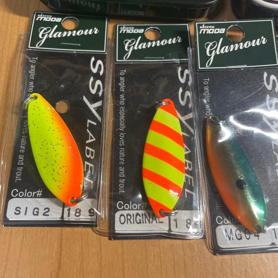 シーレーベル レイクトラウトルアーBOXおまけ有り アドロワグラマー