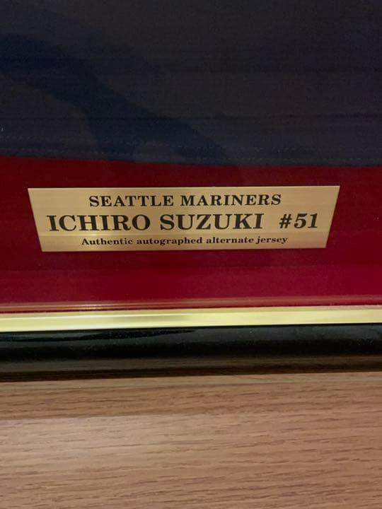 MLB イチロー 直筆サイン入り ルーキーイヤー ジャージ UDA 証明書