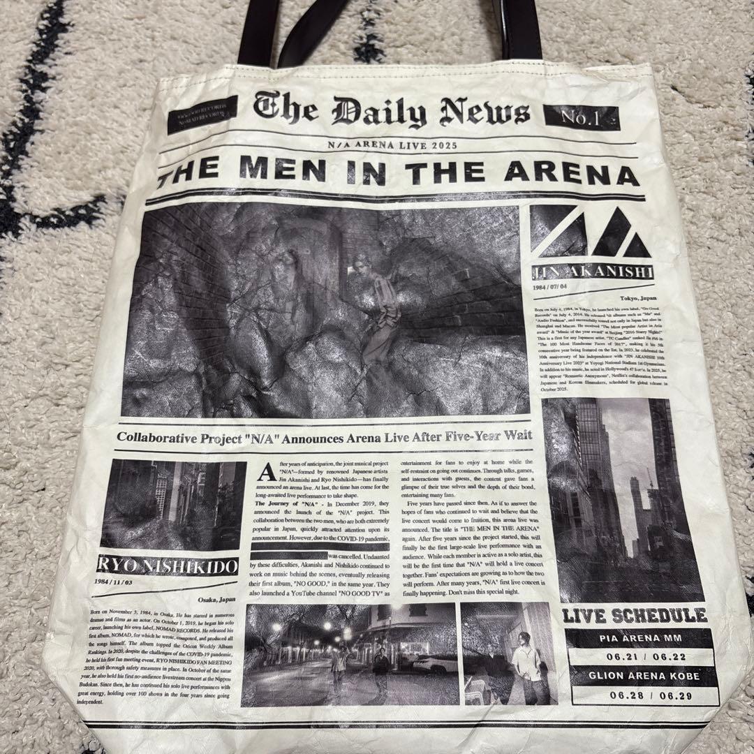 N/A トートバッグ 赤西仁 錦戸亮 - メルカリ