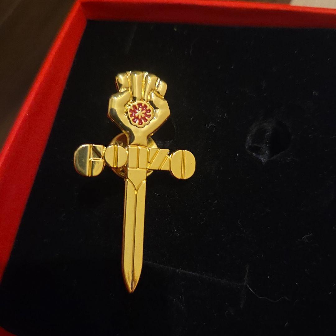 GONZO ピンバッジ ジョニーデップ 箱付属無し