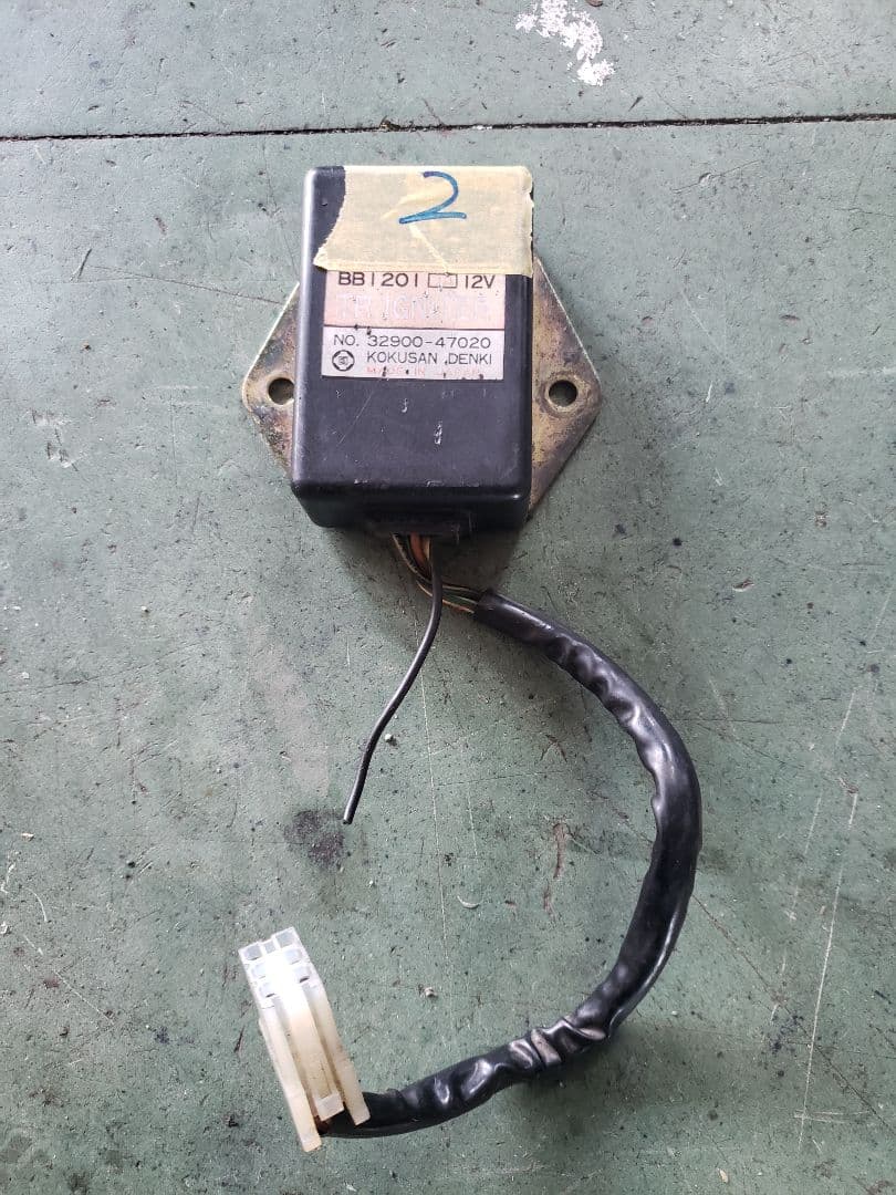 イグナイター、　gsx400e.250e .gs450 GSX250E GSX400E ゴキ イグナイター 2個セット - メルカリ