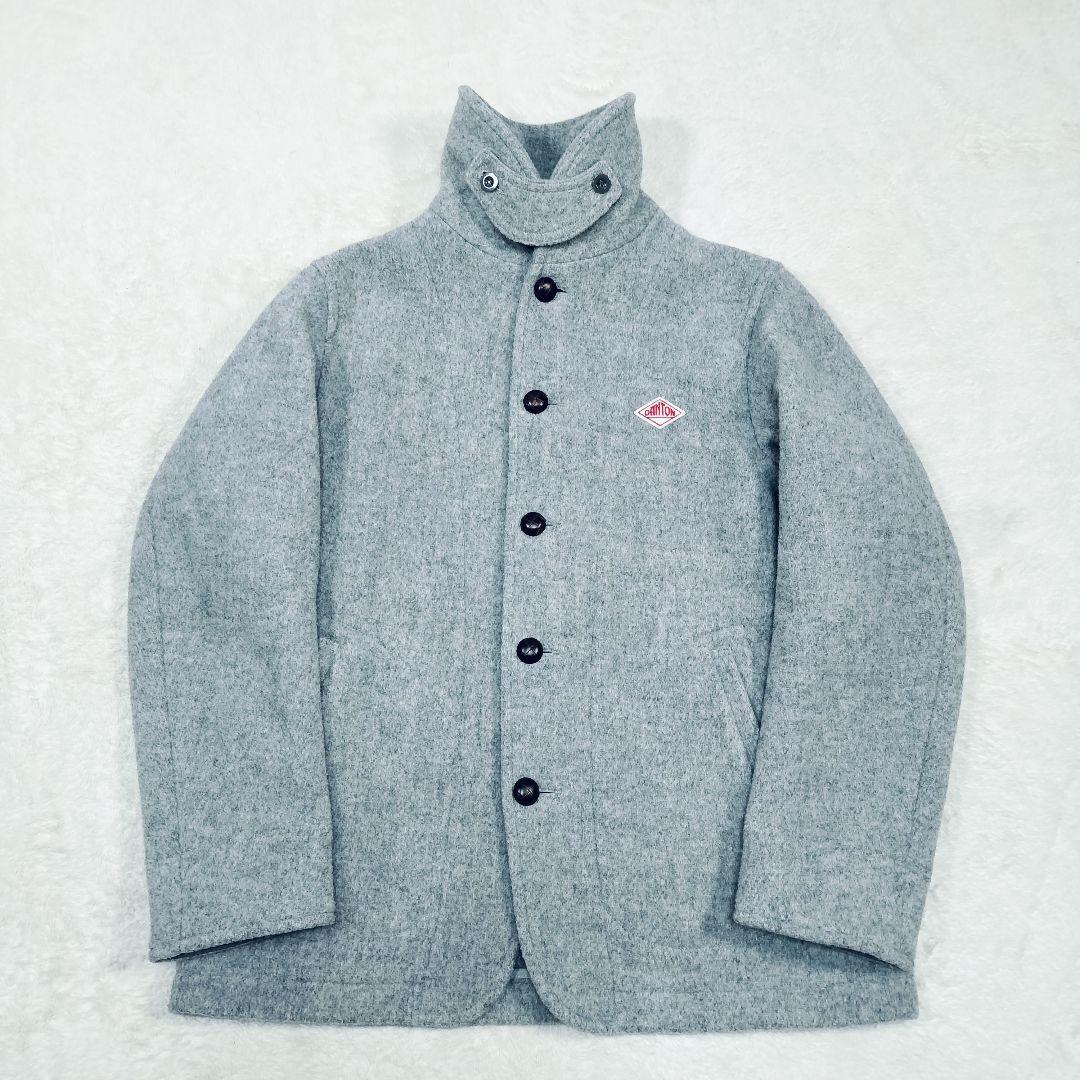 良品☆42サイズ】ダントン DANTON ウールモッサ ライトグレー