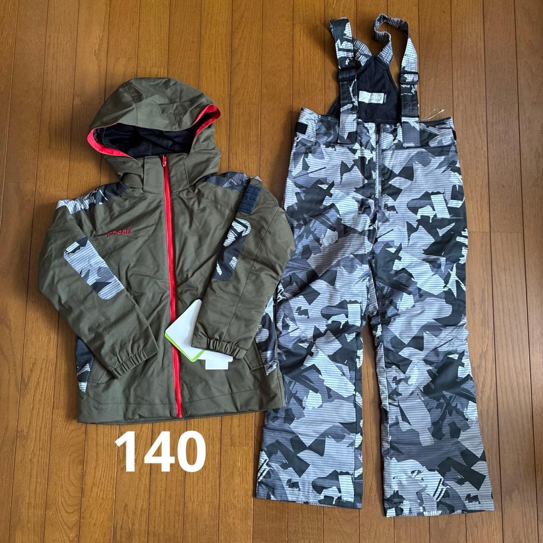 phenix フェニックス スキーウェア上下 140㎝ 未使用品 フェニックス phenix スキーウェア 上下Lサイズ phoenix スキーウェア