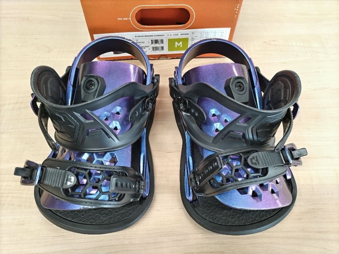 UNION STRATA ユニオン バインディング M 紫 '21-'22