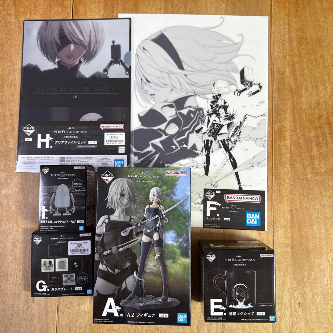 一番くじ　ニーアオートマタA賞NieR: Automata A2 フィギュア ビッグサイズなA2！アニメ『ニーア オートマタ』くじ第2弾全