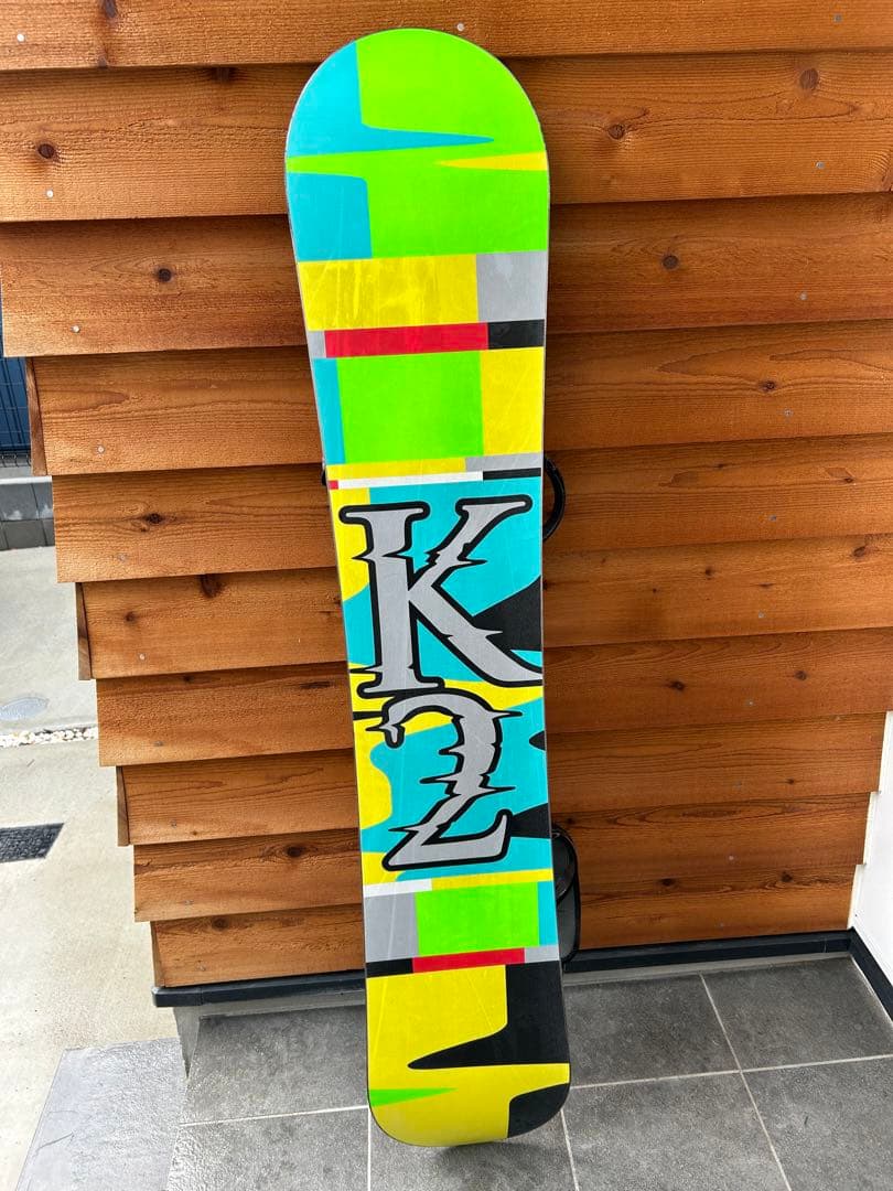 K2 スノーボードセット1.5m ブ－ツ27.5cm 送料込み K2 スノーボード