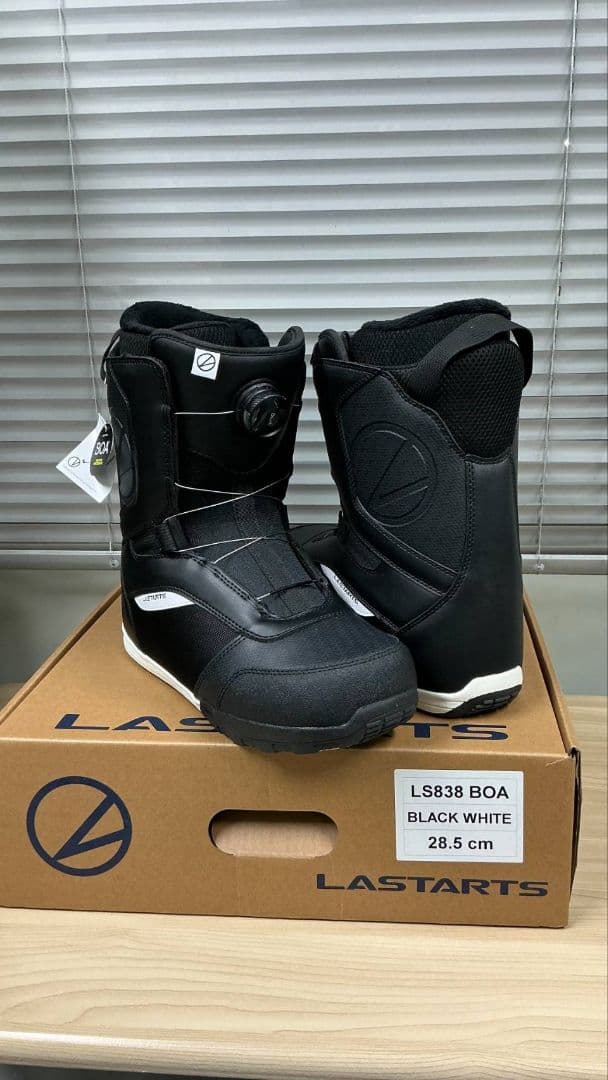 LASTARTS LS838 BOA ブラック/ホワイト 28.5cm