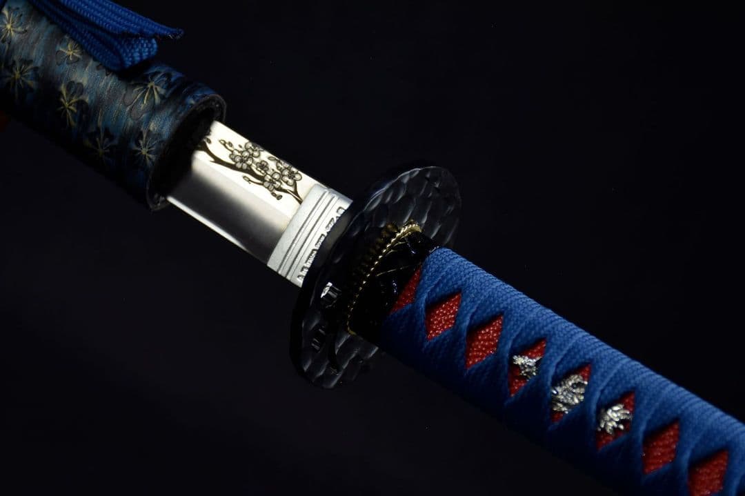 3019-武具 刀装具 日本刀 模造刀 居合刀 武士道 武蔵 鑑賞用 手鍛造