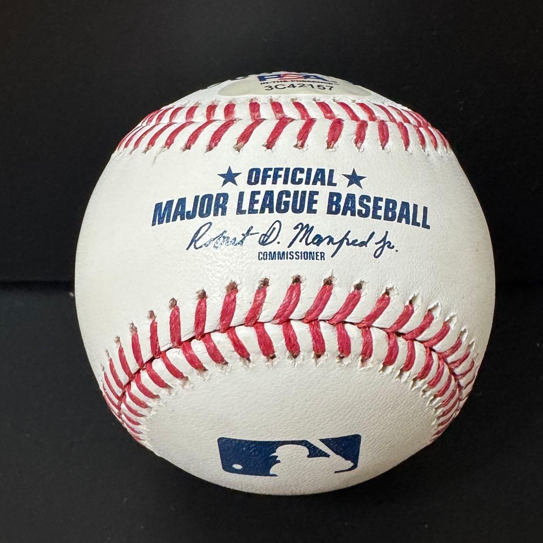 正規品！ ドジャース パヘス 直筆サイン MLB デビュー日 ボール PSA