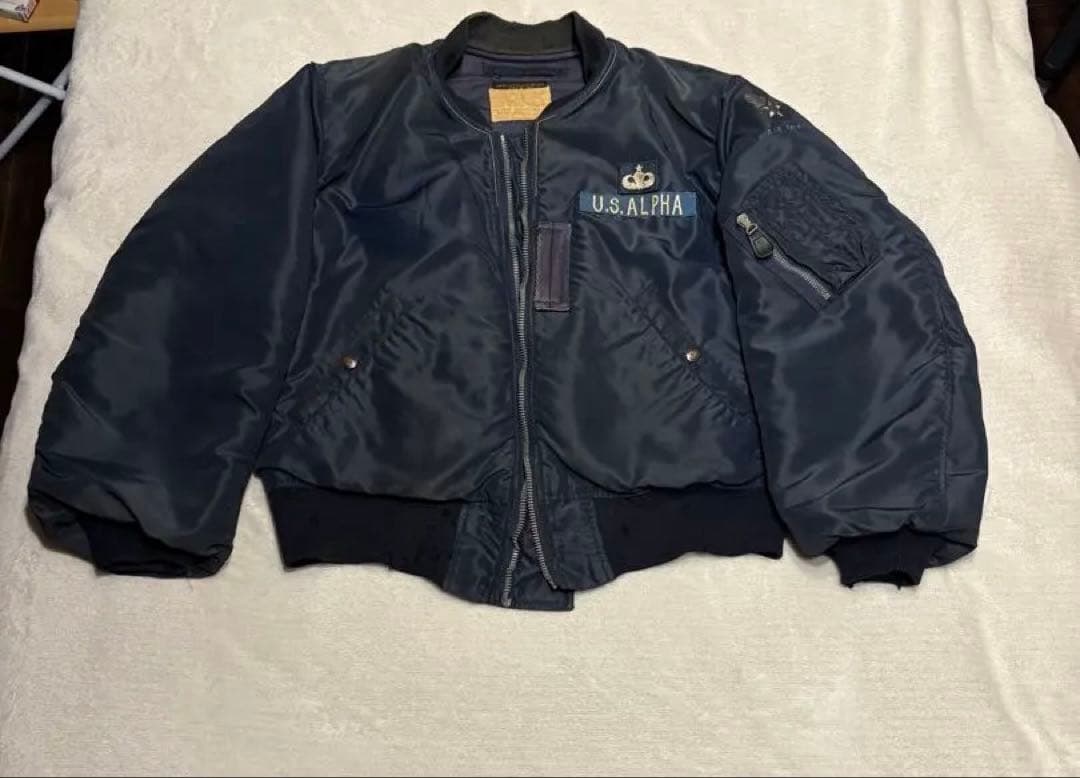 e*s様 バズリクソンズ B15C 60s フライトジャケット 40 NAVY BUZZ RICKSON'S バズリクソンズ フライト ジャケット BR15407 B-15C