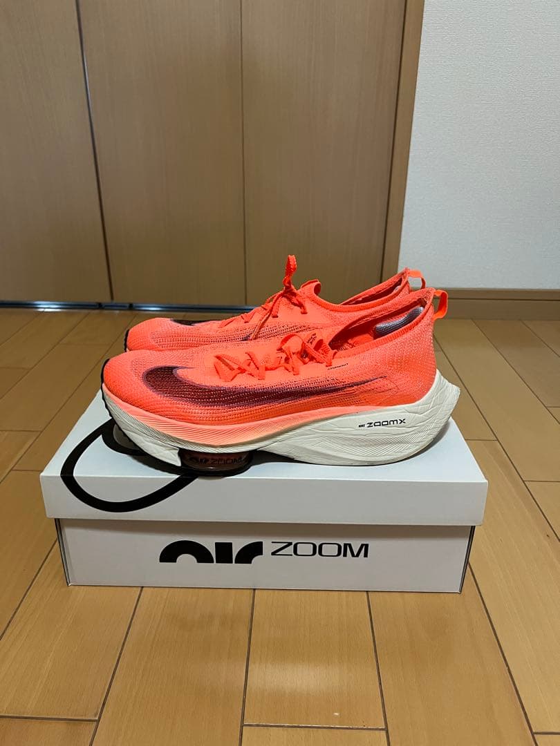 【美品・付属品付き】NIKE AIR ZOOM ALPHAFLY NEXT% Nike Air Zoom Alphafly Next% 