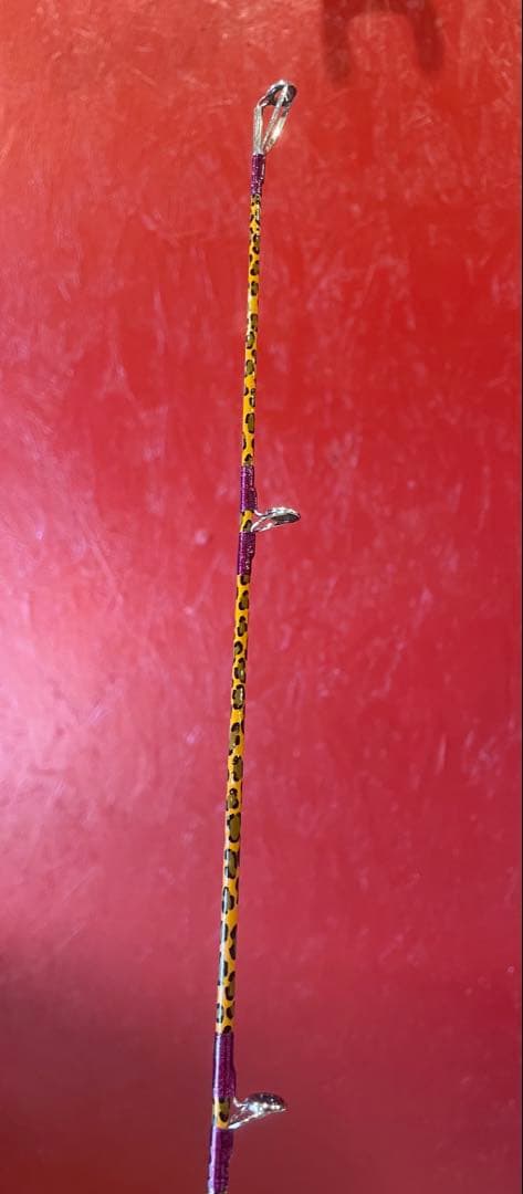 サーフェイスジョー　特級疑物　サイコスティック　ヒョウ柄　漆仕上げ　5.5ft
