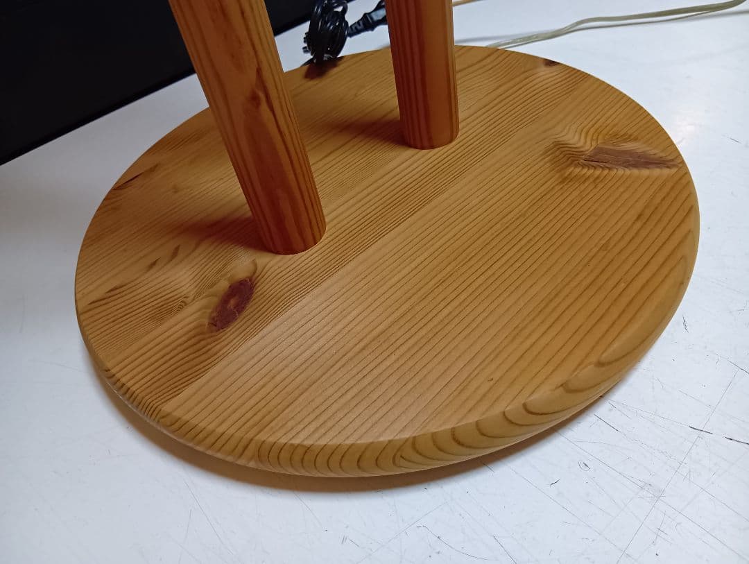 レア 1970's デンマーク +LYS ノルディック デザイン フロアランプ