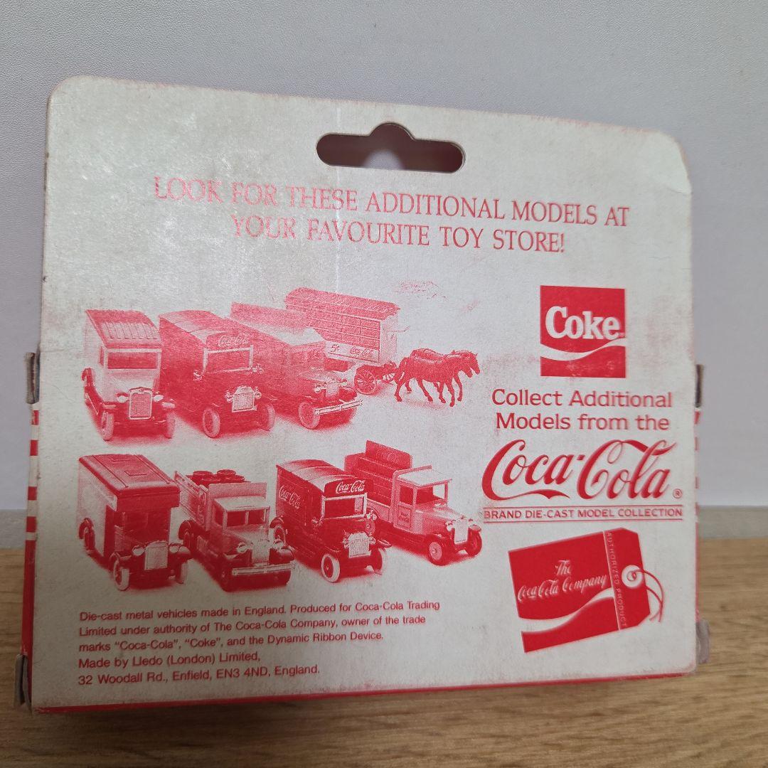 90's コカ・コーラ ダイキャスト 英国製 メタルトイ ミニカー 4種 全8