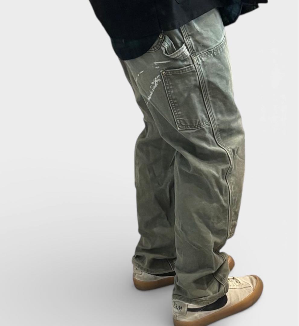 USA製 Carhartt B01 ダブルニー MOS フェード ペンキ#537 - メルカリ