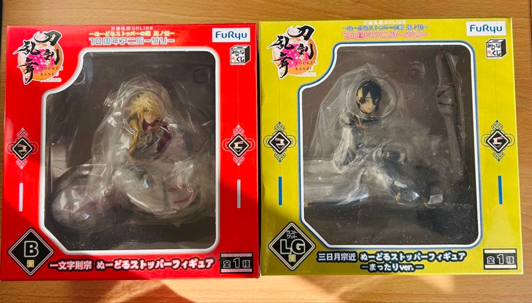 刀剣乱舞 ぬーどるストッパーの陣 其ノ伍 B賞 一文字則宗 LG賞 三日月宗近 刀剣乱舞』ぬーどるストッパーの陣 其ノ伍が1月18日より発売。A賞・B賞