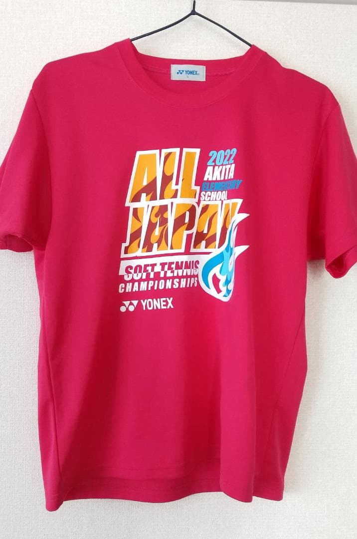 YONEX ソフトテニス限定Tシャツ【全中 総体 秋田】 - メルカリ